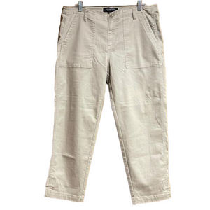 Liverpool Los Angeles Plus Size Khaki Cargo Pants - EUC